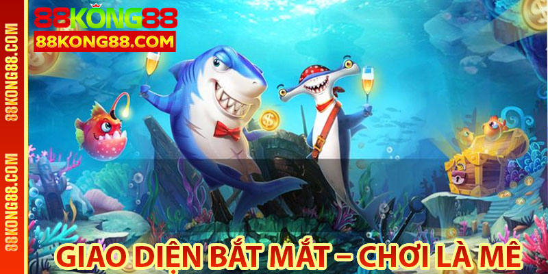 Giao diện bắt mắt – chơi là mê